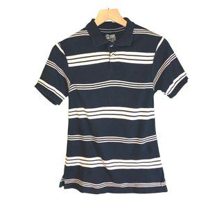 Cherokee | Boy's Polo Blue & White Shirt Med 7/8